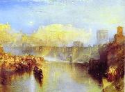 J.M.W. Turner Ancient Rome; Agrippina Landing with the Ashes of Germanicus oil painting reproduction